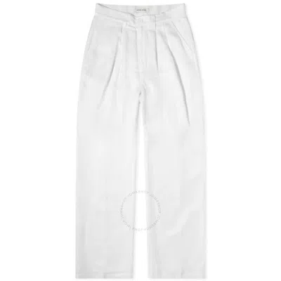 Anine Bing Ladies White Carrie Wide-leg Trousers