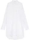 Anine Bing Lake Dress In White And Black Stripe In White
