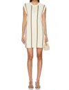 Anine Bing Lanie Striped Minidress In Multi