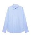 Anine Bing Essie Classic Button-front Shirt In Blue