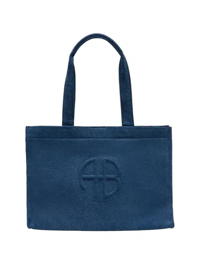 Anine Bing Lara Tote Bag In Blue