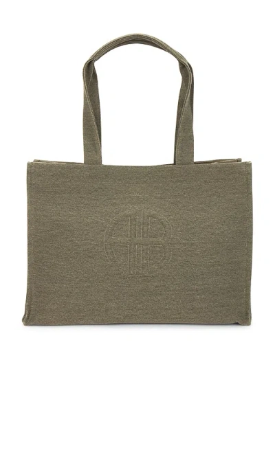 Anine Bing Lara Tote Bag In Green