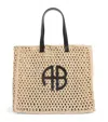 Anine Bing Large Raffia Rio Tote Bag