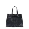 Anine Bing Large Rio Logo Patch Tote Bag In Blue