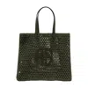 Anine Bing Large Rio Tote In Green