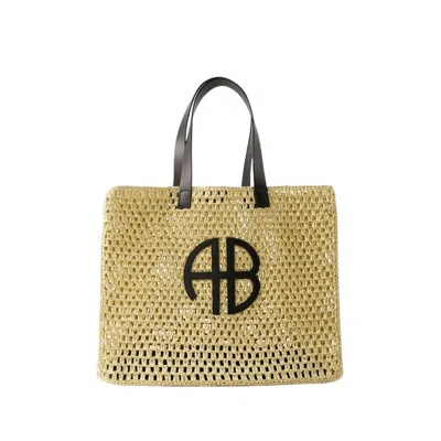 Anine Bing Large Rio Tote Bag - Synthetic - Beige