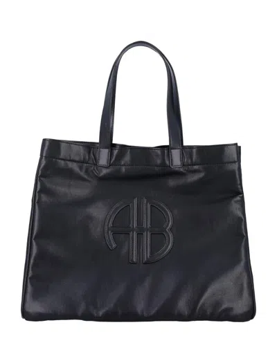 Anine Bing Large Rio Tote Bag In Black