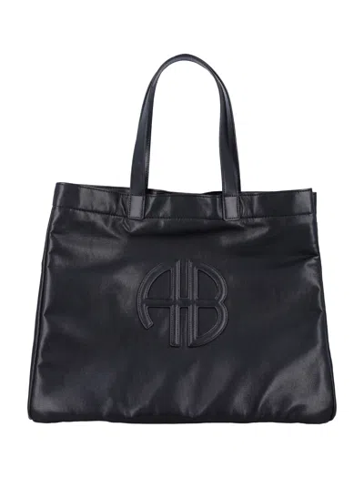 Anine Bing Large Rio Tote Bag In Black