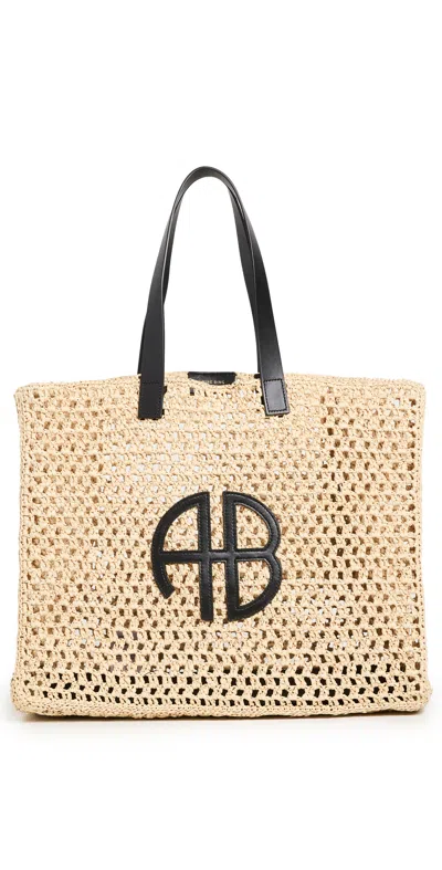 Anine Bing Large Rio Tote Sand