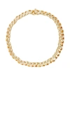 Anine Bing Layered Heart Chain Necklace In Gold