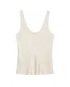 Anine Bing Lea Top In Neutral