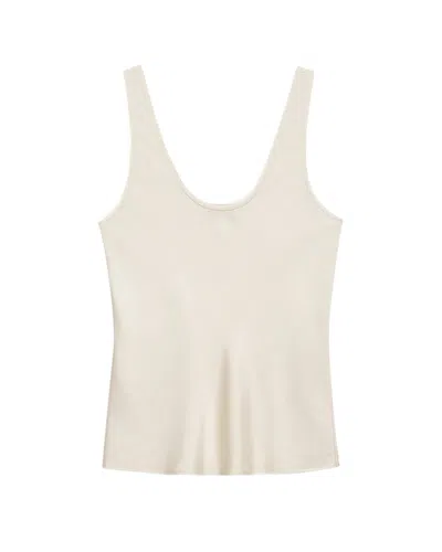 Anine Bing Lea Top In Neutral