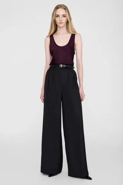 ANINE BING ANINE BING LEA TOP IN BORDEAUX