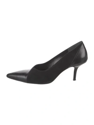 Pre-owned Anine Bing Leather Pumps In Black