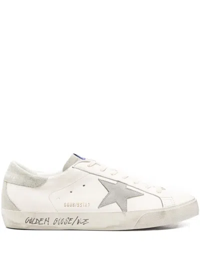 Anine Bing Leather Star Sneakers In White