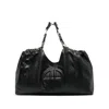 Anine Bing Womens Kate Leather Tote Bag Black