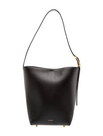 Pre-owned Anine Bing Leather Tote In Black