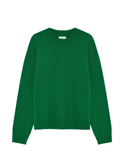 Anine Bing Lee Crew Sweater In Green