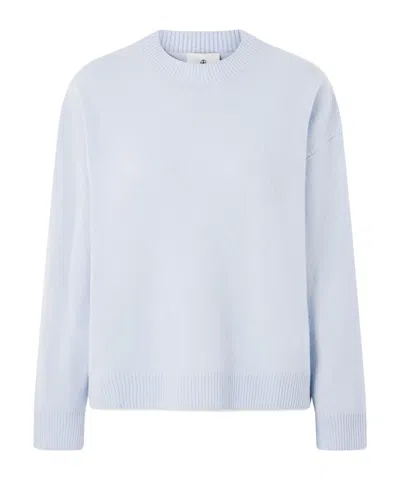 Anine Bing Lee Crew-neck Sweater In Blue