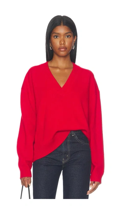 Anine Bing Lee Sweater In Red