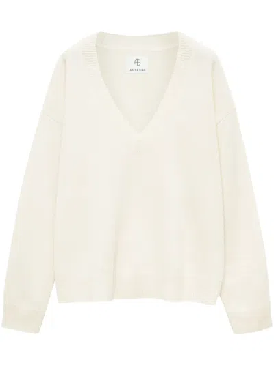 ANINE BING LEE V-NECK CASHMERE JUMPER