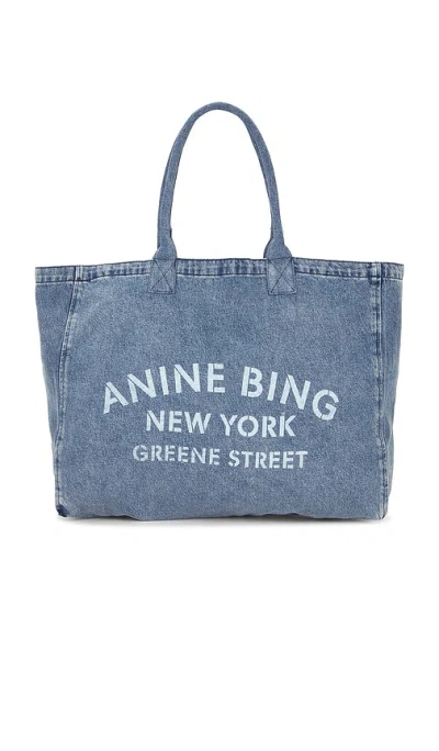 Anine Bing Leo Canvas Tote