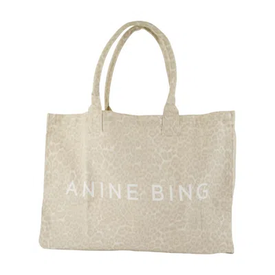 Anine Bing Leo Shopper Bag -  - Cotton - Multicolor