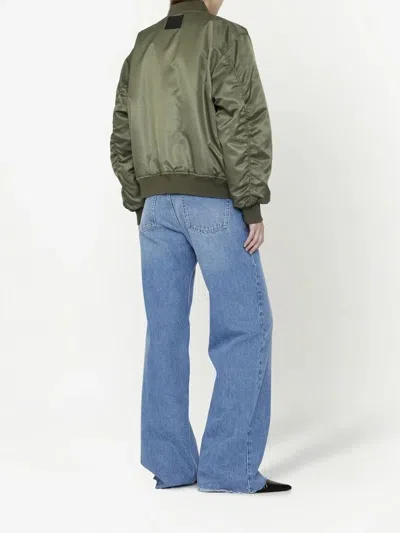 Anine Bing Leon Bomber  Army Green