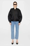 Anine Bing Leon Bomber In Black