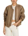 Anine Bing Leon Bomber In Sepia In Sepia