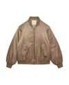 Anine Bing Leon Bomber In Sepia In Sepia