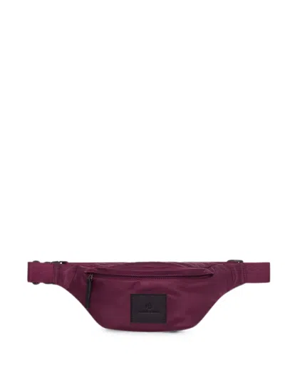 Anine Bing Leon Small Waist Bag Nylon In Purple