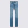 Anine Bing Jeans Washed Blue In Blue