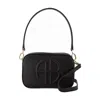 Anine Bing Lili Leather Shoulder Bag In Black