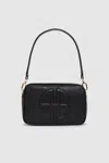 Anine Bing Lili Leather Shoulder Bag In Black