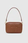 Anine Bing Womens Brown Lili Leather Cross Body Bag In Cognac
