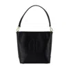 Anine Bing Lili Bucket Bag - Leather - Black In Black