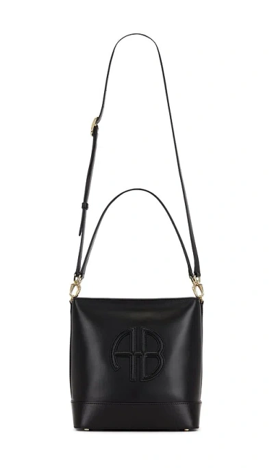Anine Bing Lili Bucket Bag In Black