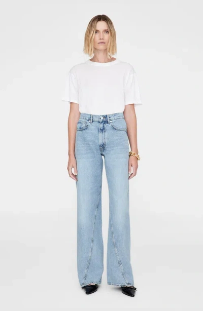 Anine Bing Lili Burnout Tee In White