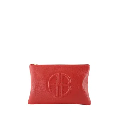Anine Bing Lili Clutch In Red