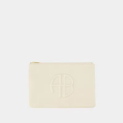 Anine Bing Pochette Lili -  - Cuir - Beige