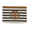 Anine Bing Lili Pouch Black And Natural