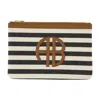 Anine Bing Lili Pouch Black And Natural