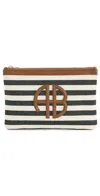Anine Bing Lili Pouch Black And Natural