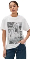 Anine Bing X Douglas Kirkland X Brigitte Bardot Lilli Graphic T-shirt In Ivory