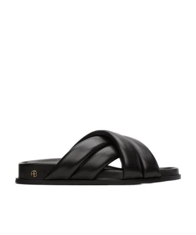 ANINE BING ANINE BING LIZZIE CROSSOVER STRAP DETAILED SLIDES