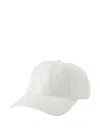 Anine Bing Logo Baseball Cap In White