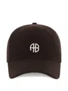 Anine Bing Logo-embroidered Jeremy Baseball Cap In Brown
