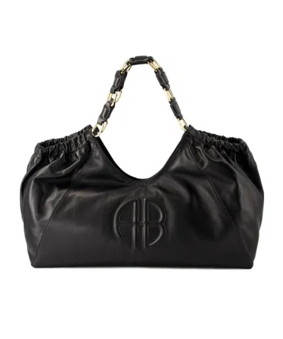 ANINE BING ANINE BING KATE LOGO EMBOSSED TOTE BAG