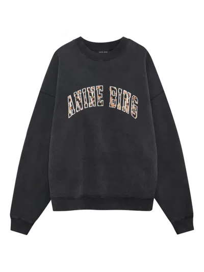 Anine Bing Logo-print Sweatshirt In Multi